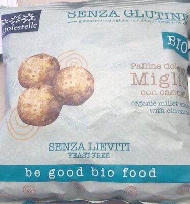 Palline dolci di miglio con cannella