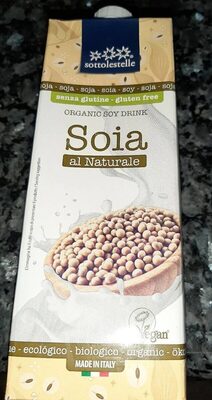 Organicé soy drink front packaging