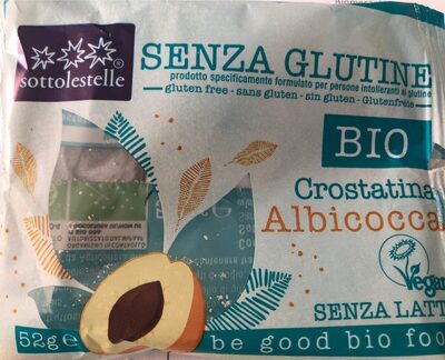 Bio crostatina albicocca senza glutine