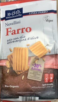 Novellini di Farro Bio front packaging