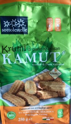 Galletas Krumi di grano Khorasan Kamut