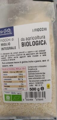 Fiocchi di miglio integrale