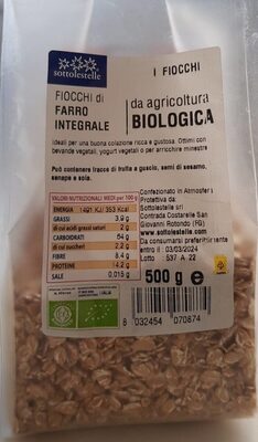 Fiocchi di farro intégrale