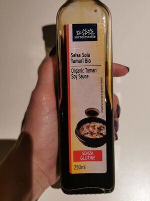 Salsa soia Tamari bio front packaging