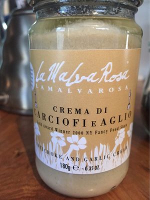 Crema di carciofi e aglio