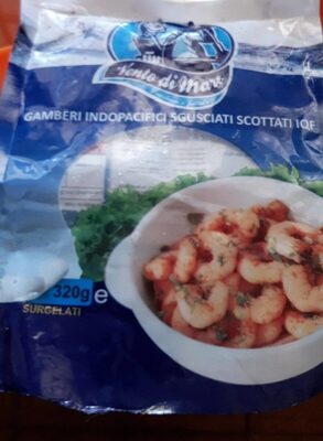 Gamberi indopacifici sgusciati