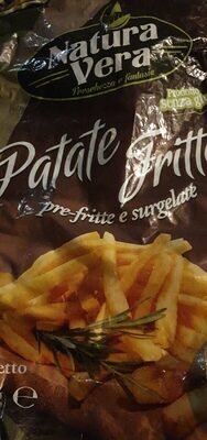 Patate fritte front packaging