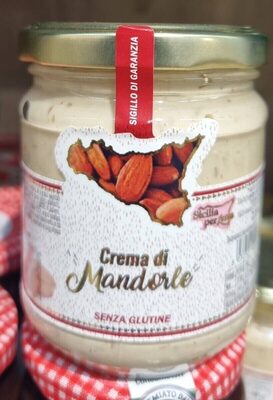 Crema di mandorle front packaging