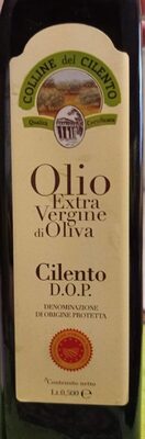 Olio Extravergine di Oliva Cilento D.O.P. front packaging