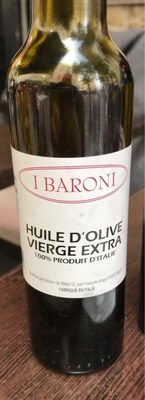 Huile d'olive front packaging