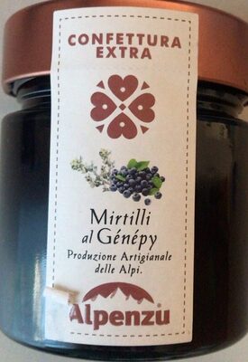 Confettura extra mirtilli al Génépy