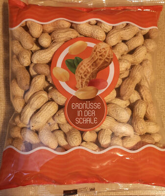 Erdnüsse in der Schale front packaging