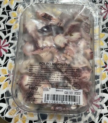 Polpo marinato