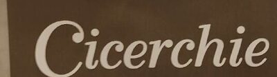 Cicerchie ingredients label