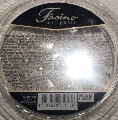 Facino antipasti