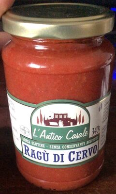 ragù di cervo front packaging