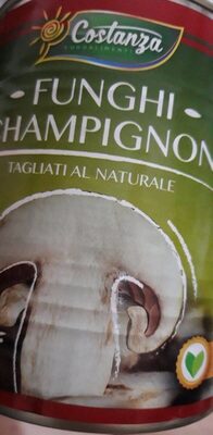 Funghi champignon front packaging