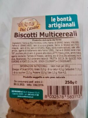 Biscotti multicereali