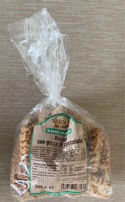 Riccioli con gocce di cioccolato