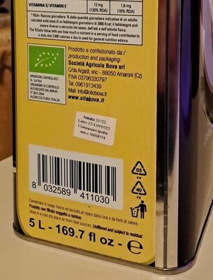 OlioExtra vergine di oliva