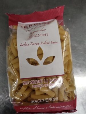 Maccheroni front packaging