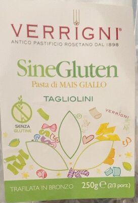 Pasta di mais front packaging