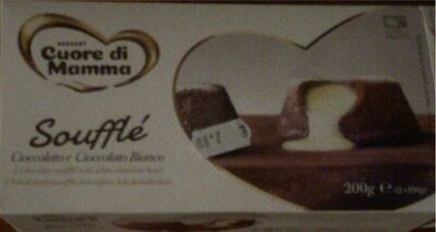 Soufflé Cioccolato E Cioccolato Bianco front packaging