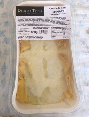 Crespelle con spinaci