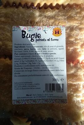 Bugie passate al forno