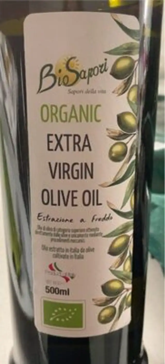 Organic extra vergin oliv oil