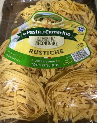 Tagliatelle rustiche front packaging