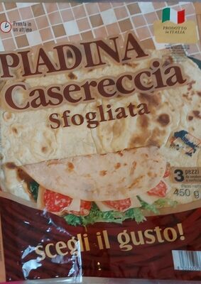 PIADINA Casereccia Sfogliata