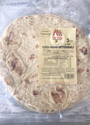 Crefole sfogliate integrali