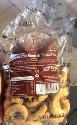 Tarallini con semi di finocchio