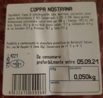 Coppa Nostrana