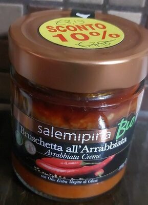Bruschetta all'arrabbiata front packaging