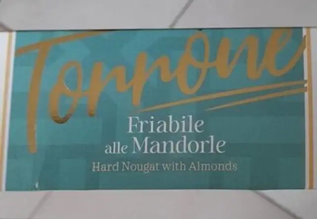 Torrone friabile alle mandorle