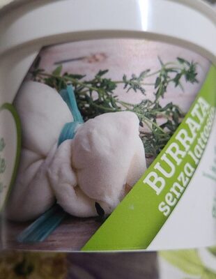 Burrata senza lattosio