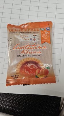 Crostatine albicocca senza glutine  SENZA GLUTINE, SENZA LATTE