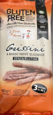 grissini a basso indice glicemico