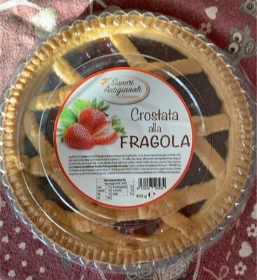 Crostata alla fragola front packaging