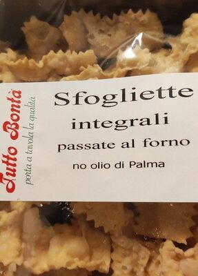 Sfogliette integrali front packaging