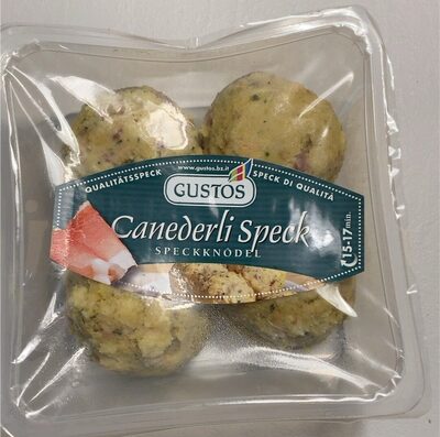 Canederli speck