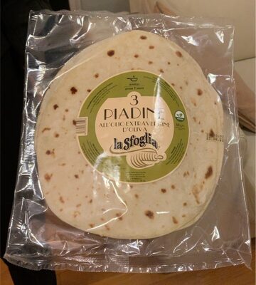 Piadine front packaging