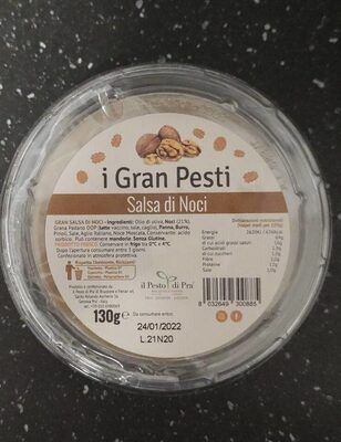 I Gran Pesti - Salsa di Noci