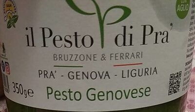 Il pesto di Prá front packaging