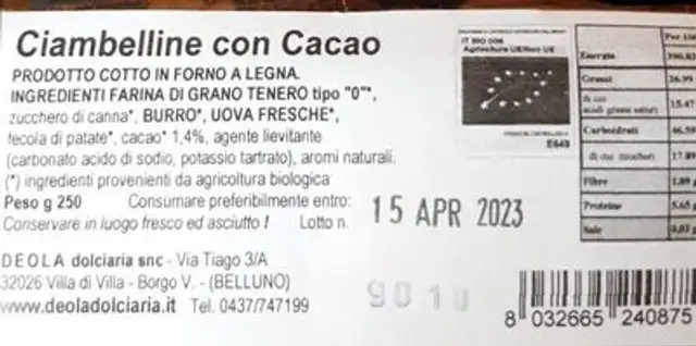 Ciambelle con cacao