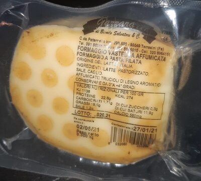 Formaggio Vastedda affumicata