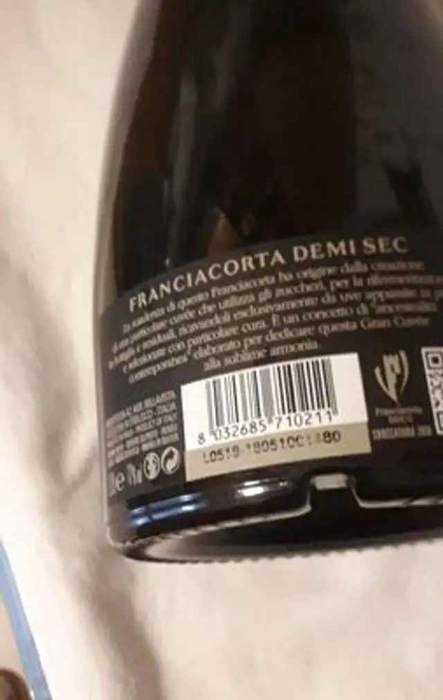 Bellavista nectar franciacorta semi sec