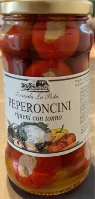 Peperoncini ripieni con tonno